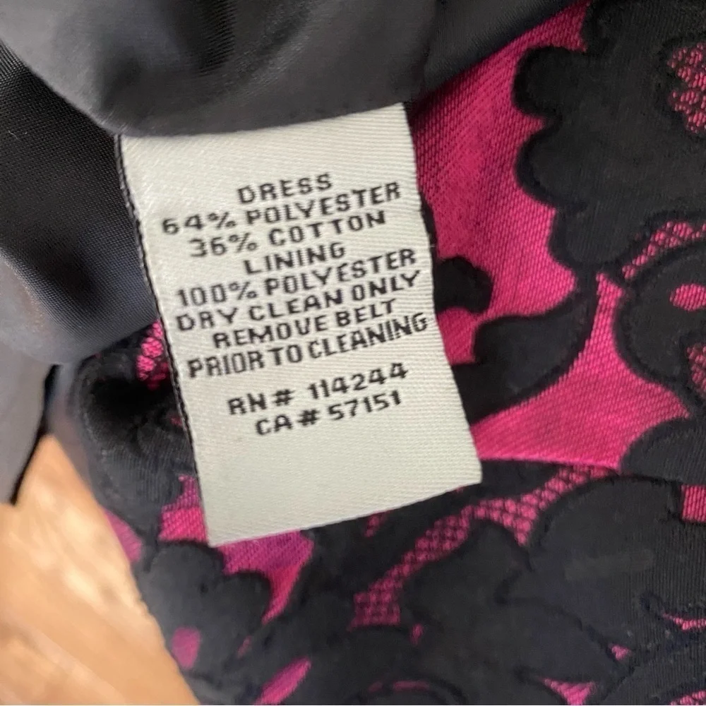 Eliza J Fit and Flare Lace Overlay Dress size 6 - Picture 8 of 11